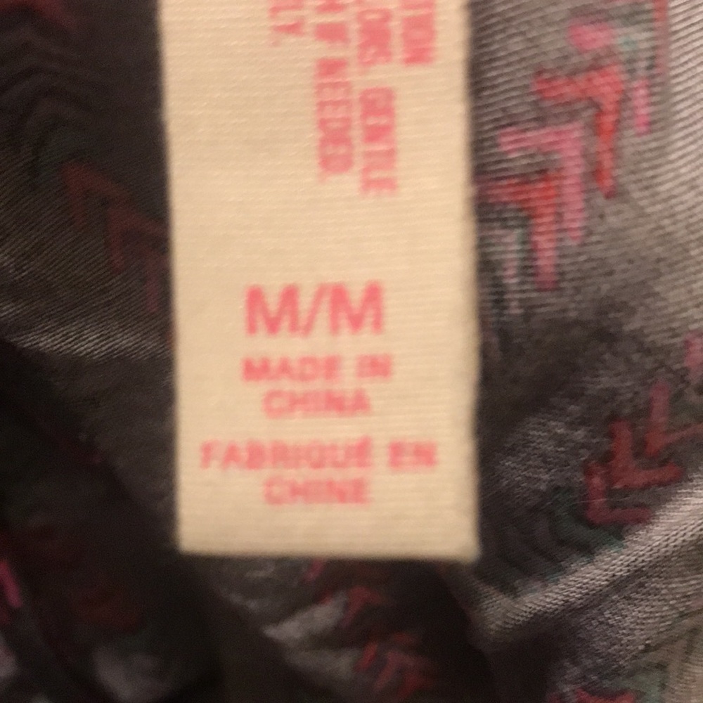 Xhilaration gray w/multi color detail romper - Picture 10 of 10